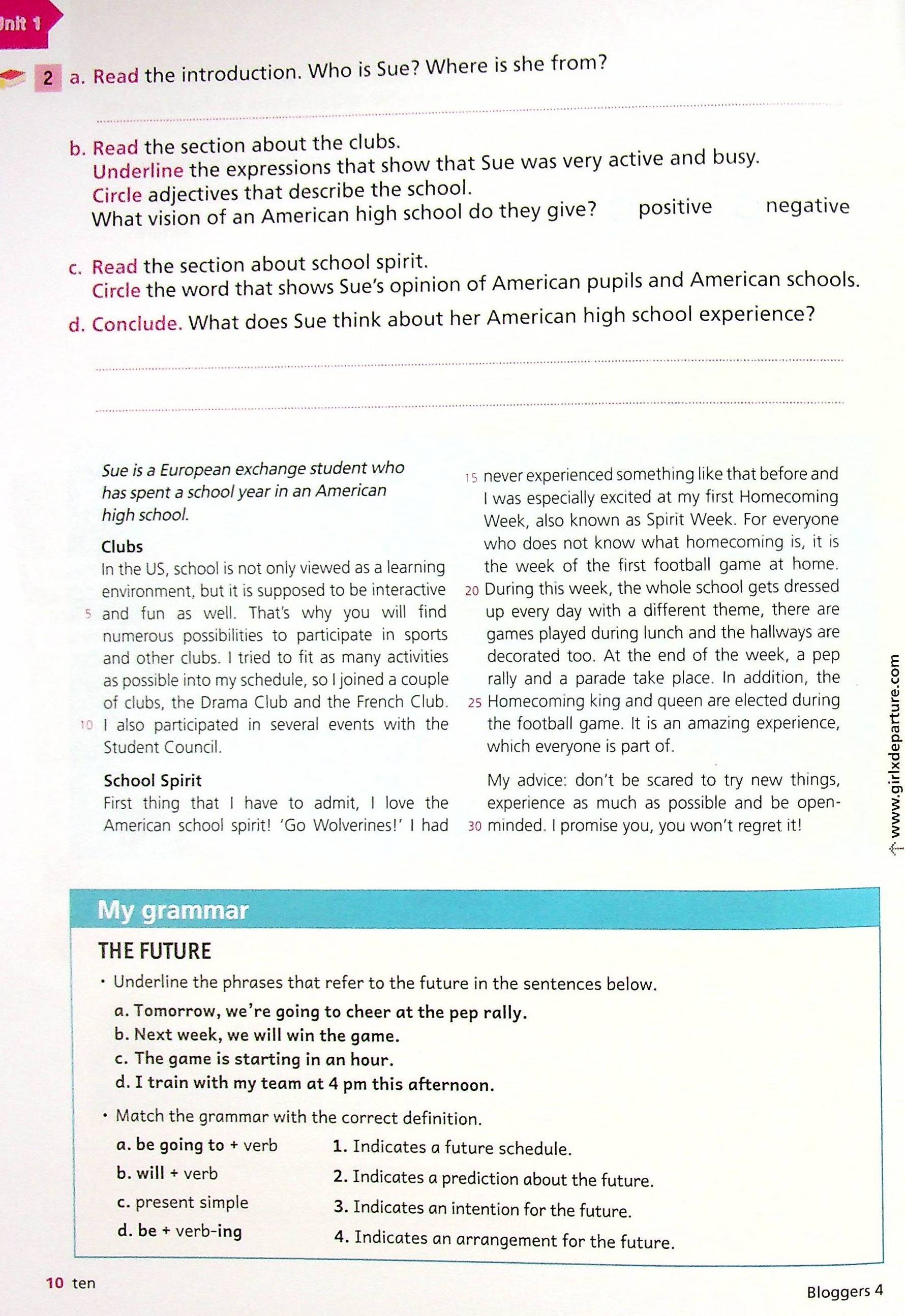 Bloggers 4 (B1) Workbook — фото 3