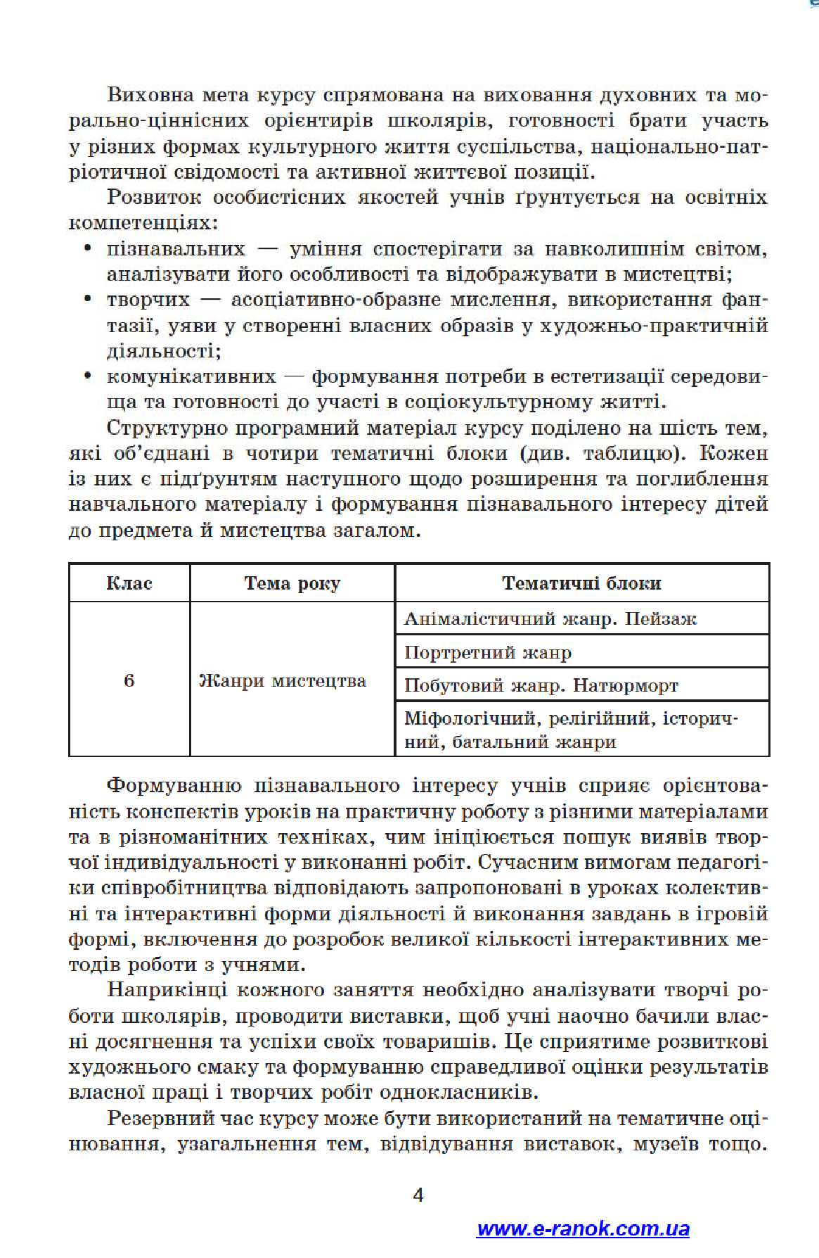 [object Object] « Образотворче мистецтво. 6 клас. Конспекти уроків», авторів Ю. Саприкіна, Ольга Саприкіна, Олена Ферапонтова - фото №6 - мініатюра