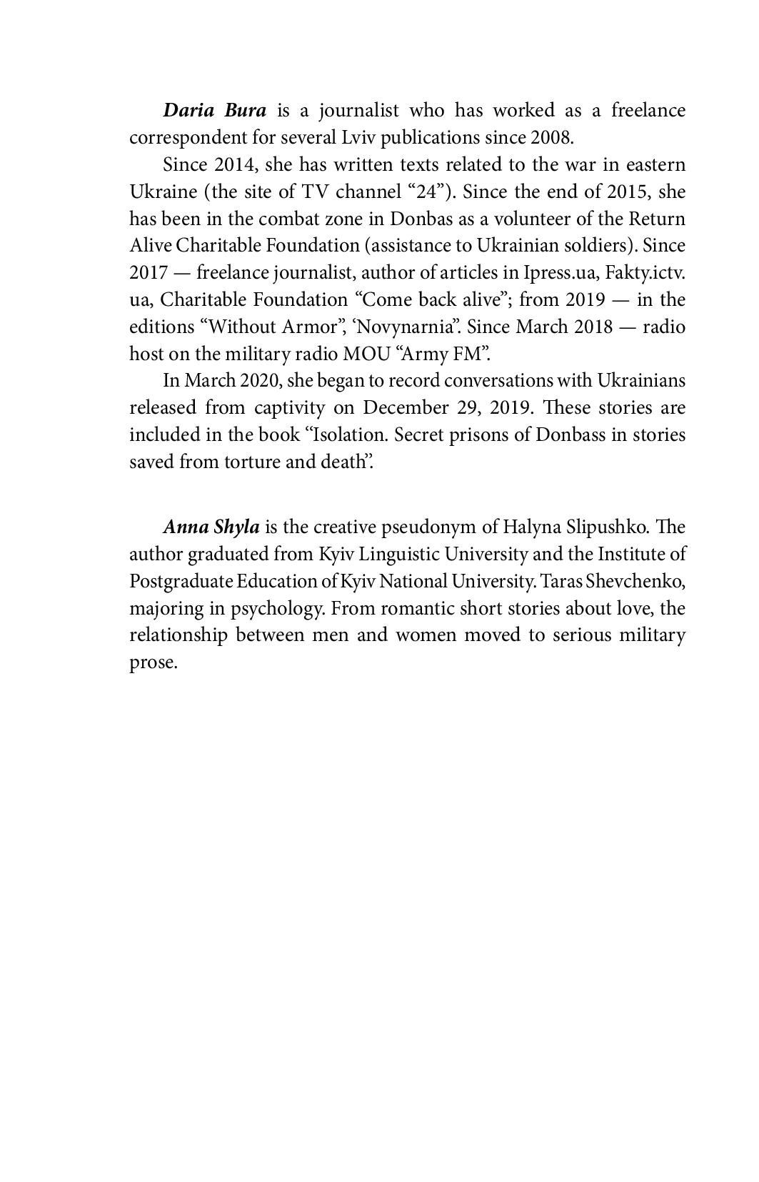 [object Object] «Chronicle of the War 2014-2020. Volume 2. From the first to the second "Minsk"», авторів Олександр Красовицький, Дар'я Бура - фото №3 - мініатюра