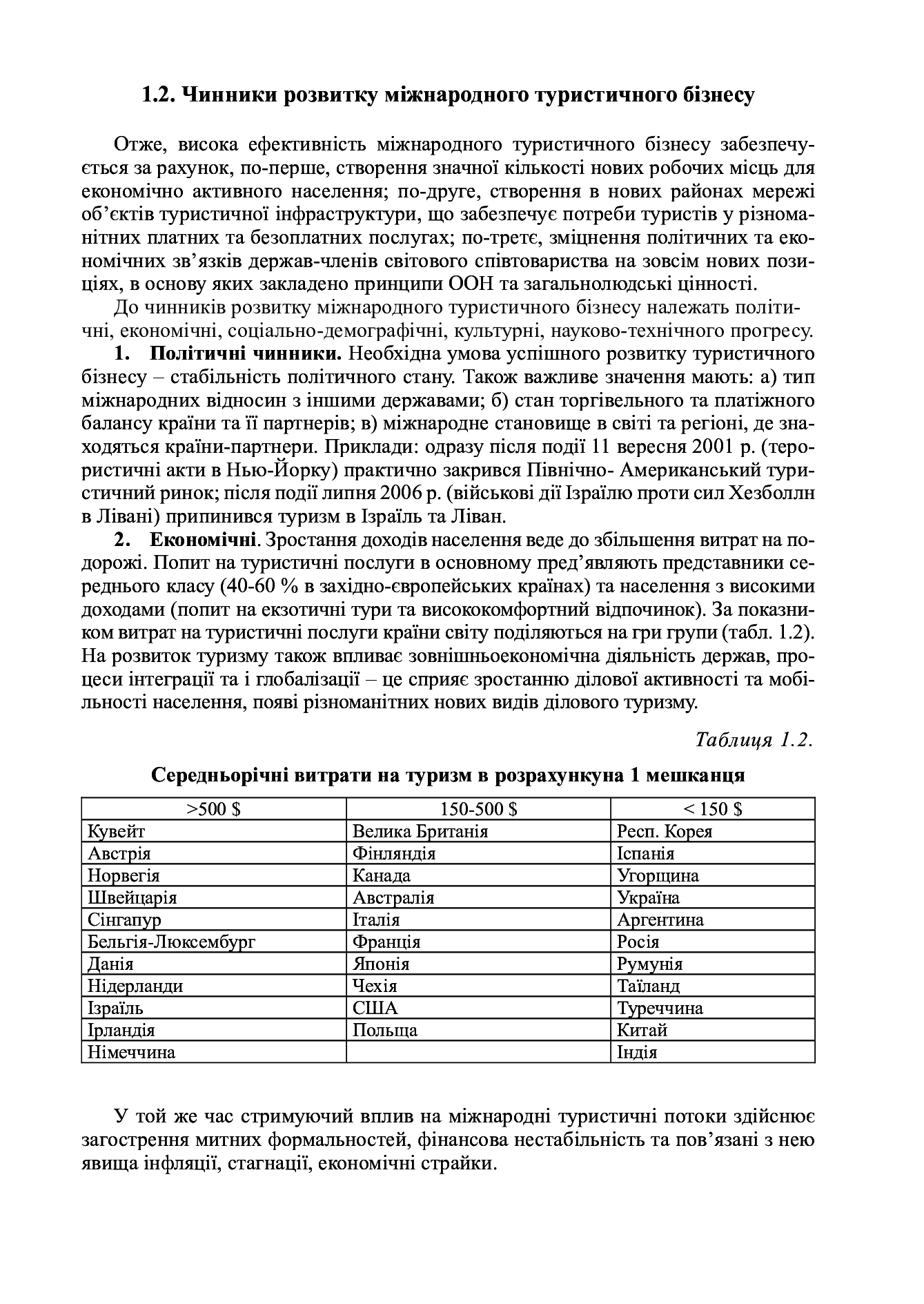 Міжнародний туристичний бізнес і логістика в туризмі. У 2-х книгах. Книга 1. Міжнародний туристичний бізнес — фото 8