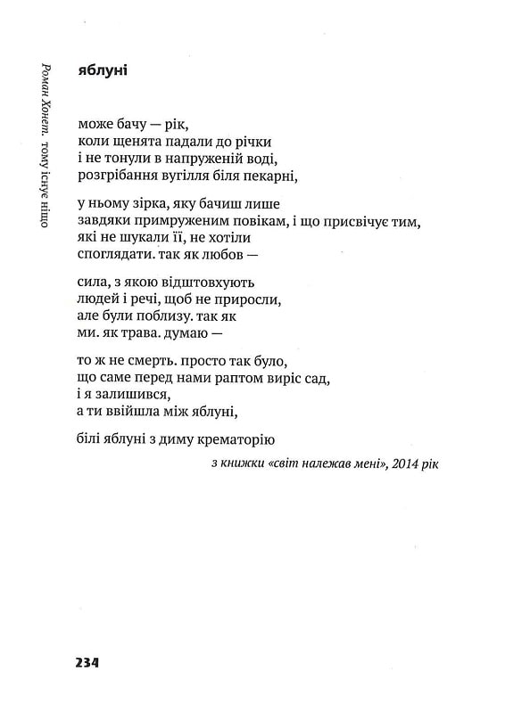 Тому існує ніщо. Нариси про творчість Романа Хонета — фото 13