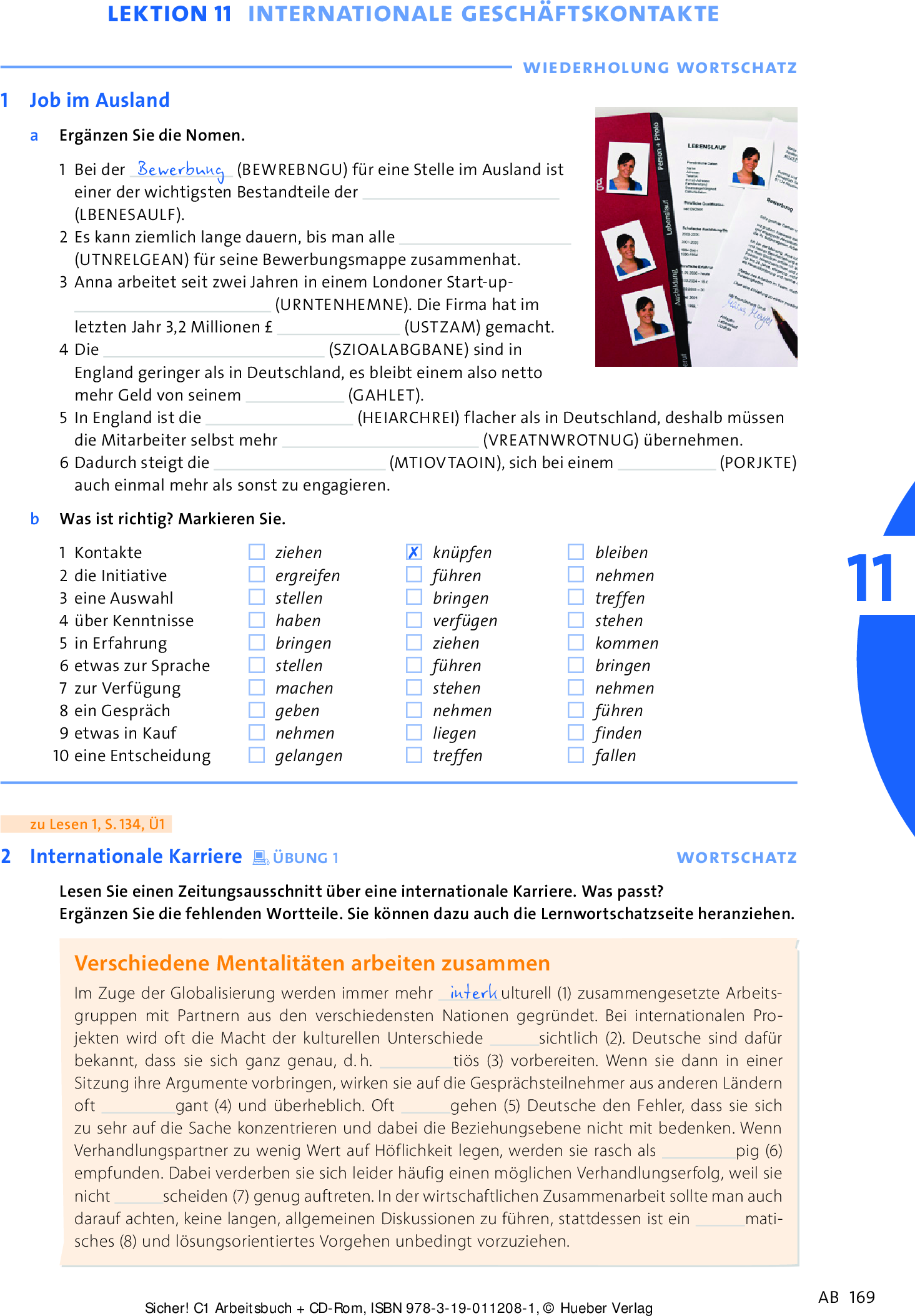 [object Object] «Sicher! C1 - Arbeitsbuch mit CD-ROM», авторів Міхаела Перлманн-Бальме, Магдалена Матуссек - фото №2 - мініатюра