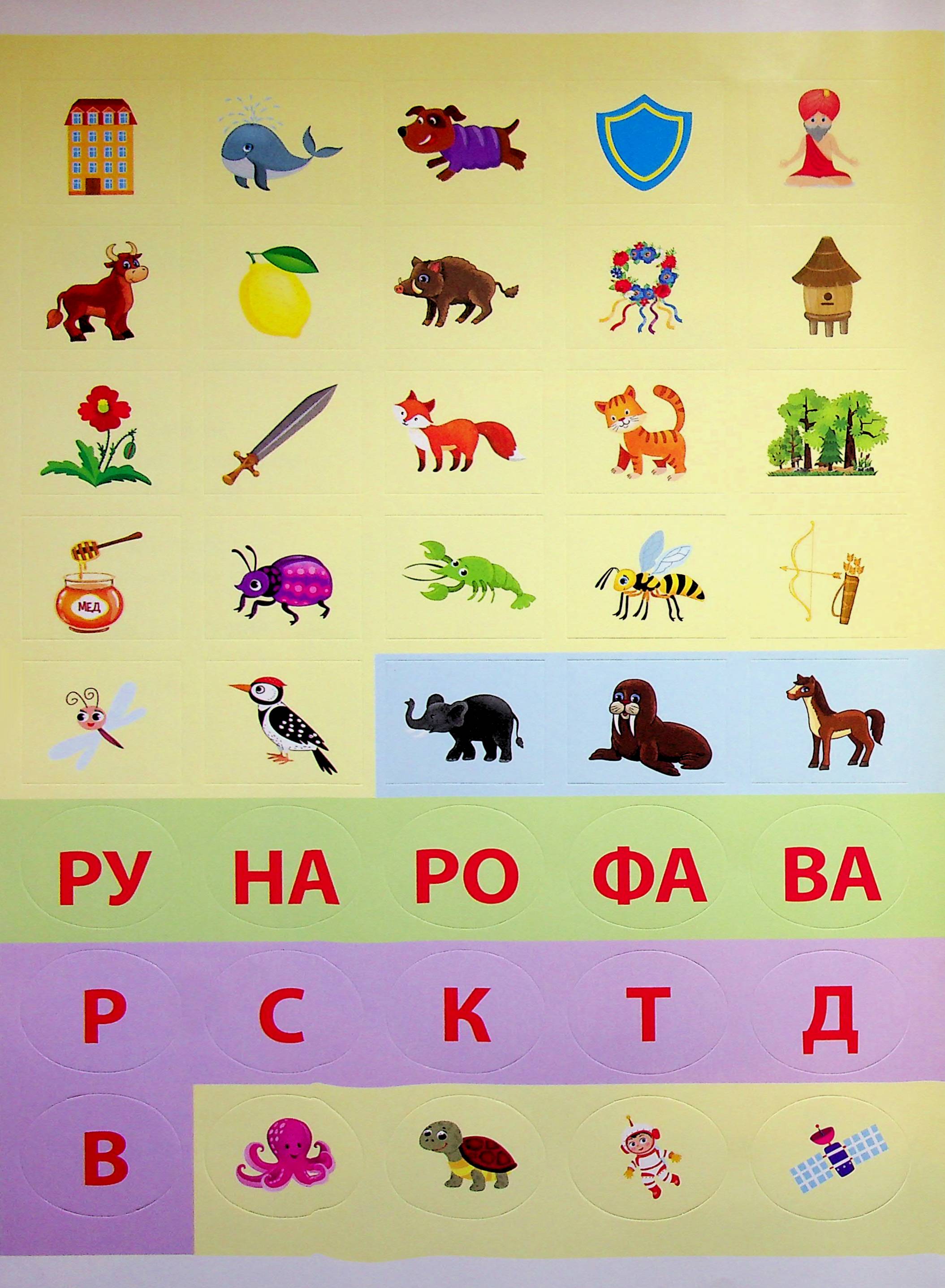 Великий тренажер із підготовки до школи. Читання — фото 15