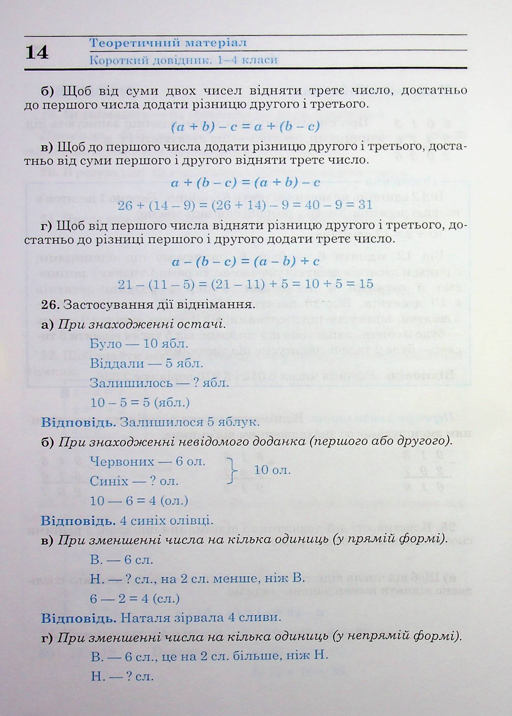 Математика. Великий довідник для учнів 1-4 класів — фото 15