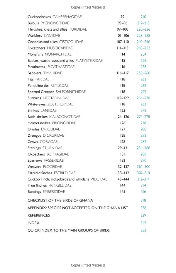 [object Object] «Field Guide to the Birds of Ghana», авторов Ник Борроу, Рон Деми - фото №4 - миниатюра