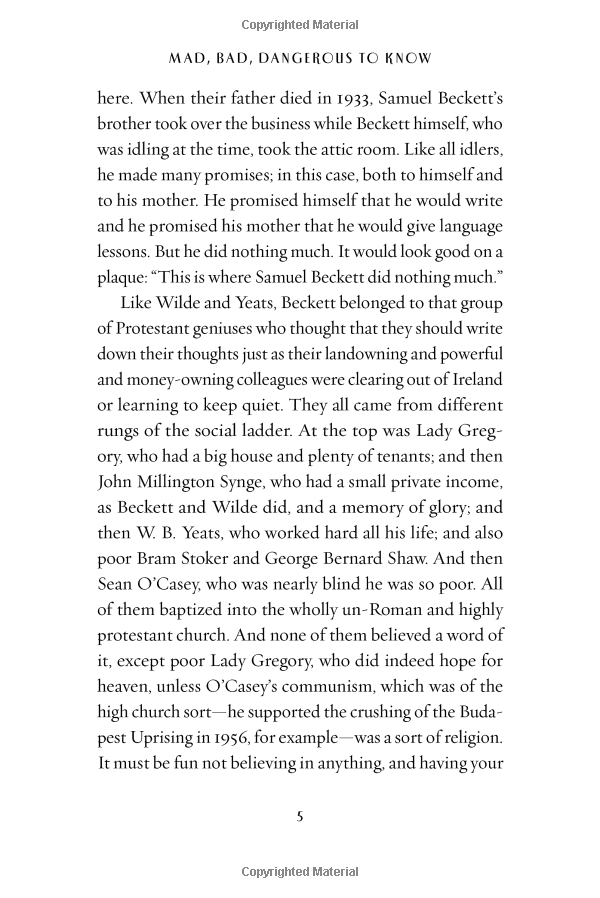 [object Object] «Mad, Bad, Dangerous to Know: he Fathers of Wilde, Yeats and Joyce», автор Колм Тойбин - фото №6 - миниатюра
