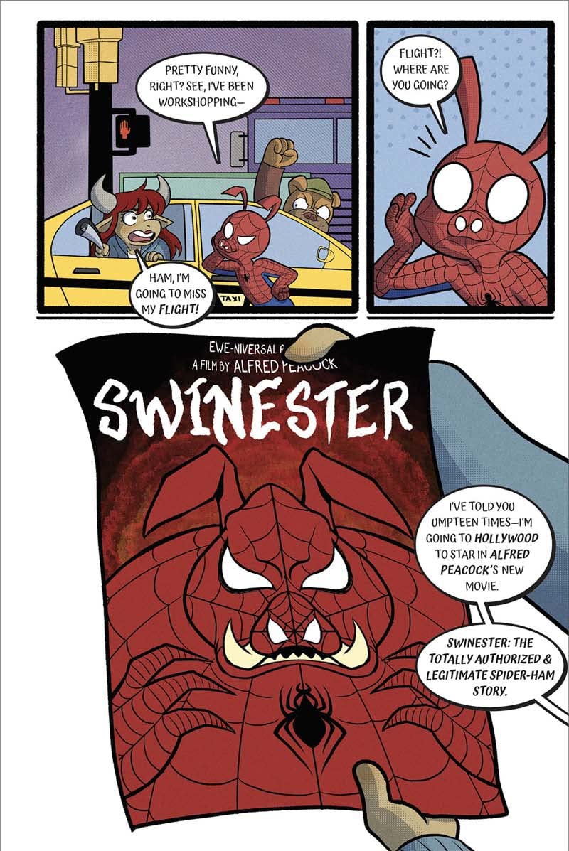 [object Object] «Spider-Ham Hollywood May-Ham!», автор Стів Фокс - фото №4 - мініатюра
