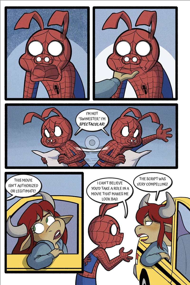 [object Object] «Spider-Ham Hollywood May-Ham!», автор Стів Фокс - фото №3 - мініатюра