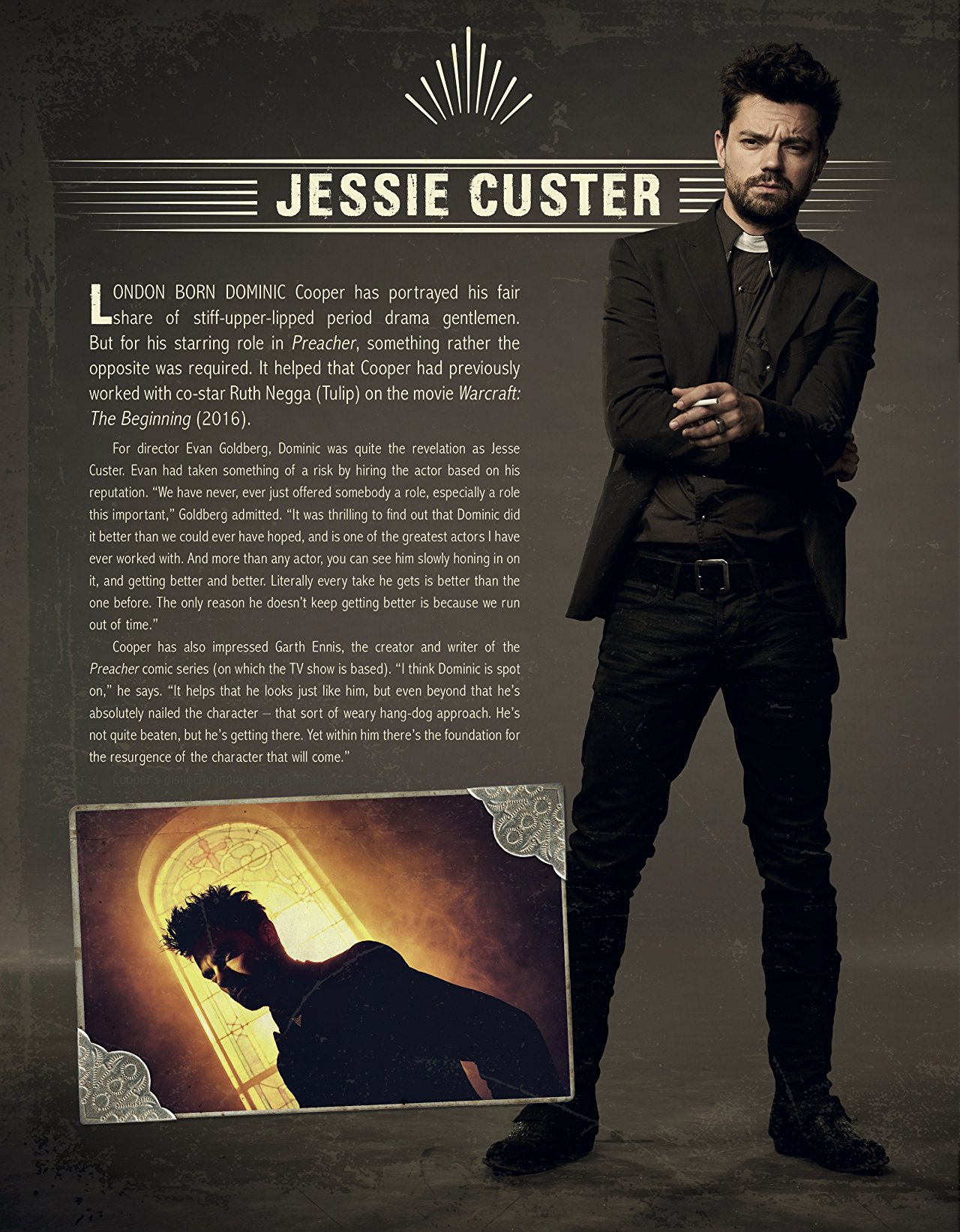 [object Object] «The Art and Making of Preacher», автор Пол Дэвис - фото №2 - миниатюра