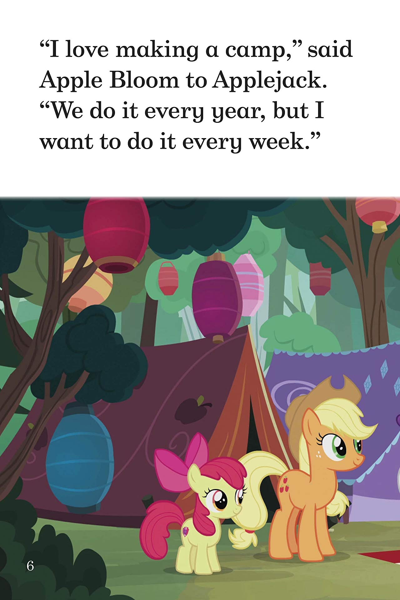 [object Object] «Ladybird Readers Level 2. My Little Pony. The Camping Holiday» - фото №2 - миниатюра
