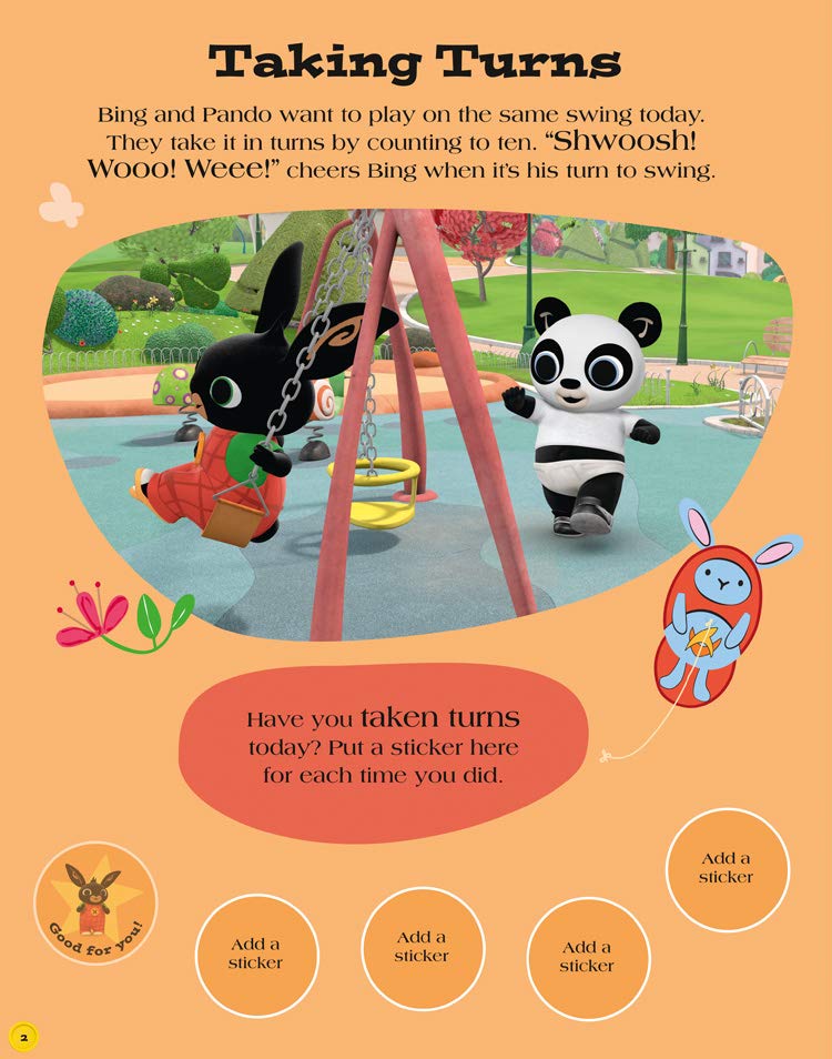 [object Object] «Bing My Reward Chart Sticker Activity Book» - фото №2 - миниатюра