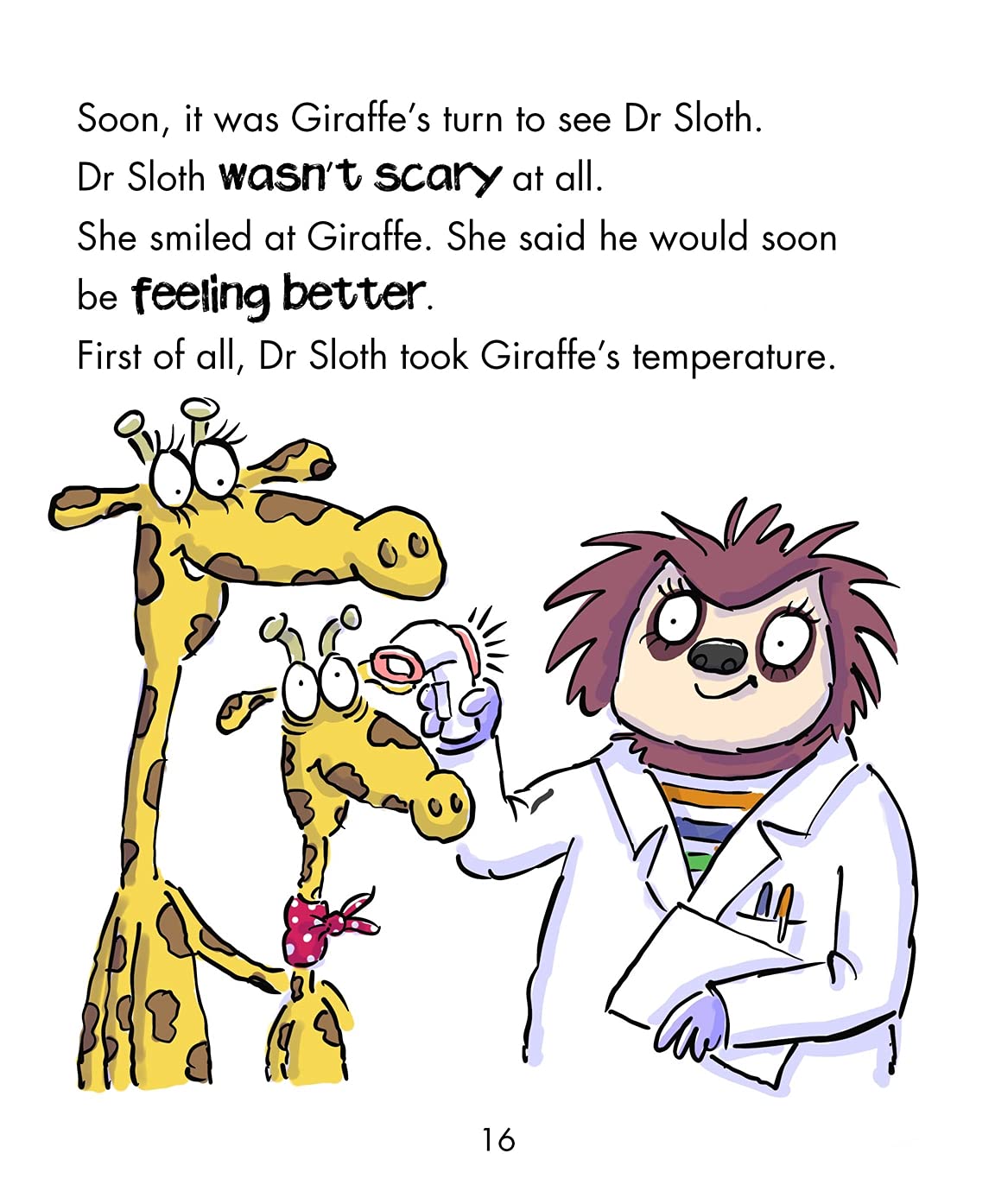 [object Object] «Giraffe Goes to the Doctor», автор Сью Грейвс - фото №2 - миниатюра