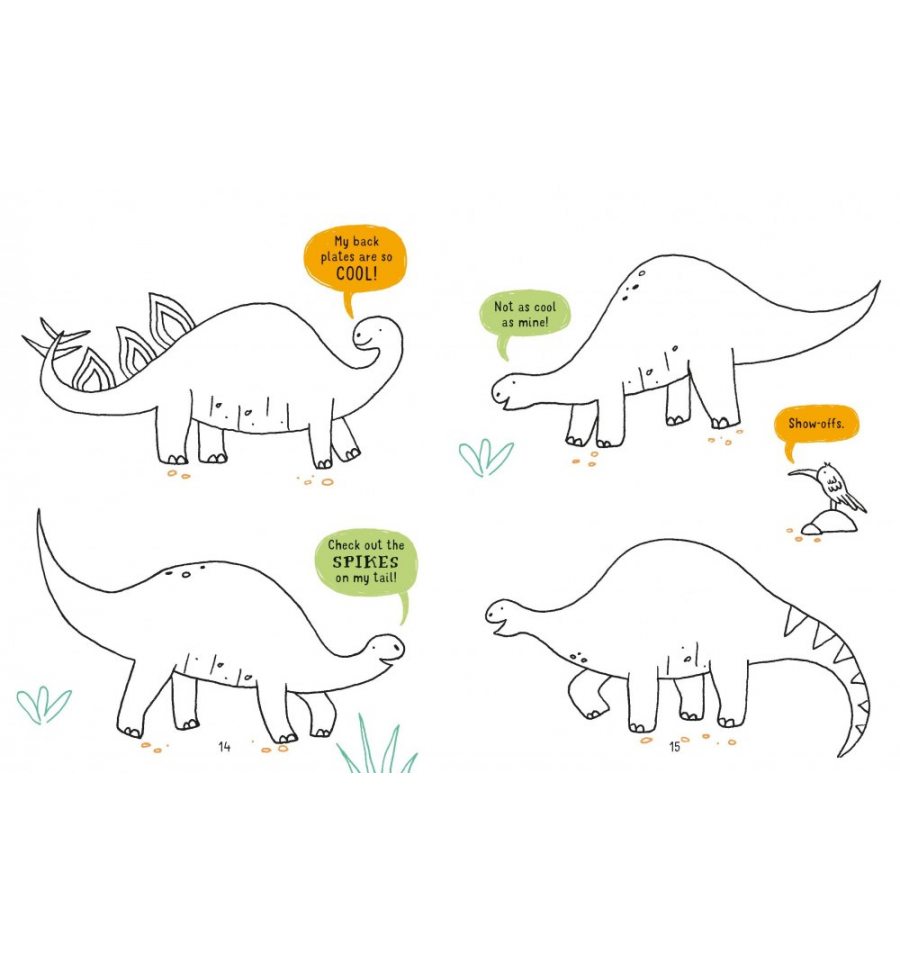 [object Object] «Doodling Dinosaurs», автор Саймон Тадхоуп - фото №2 - миниатюра
