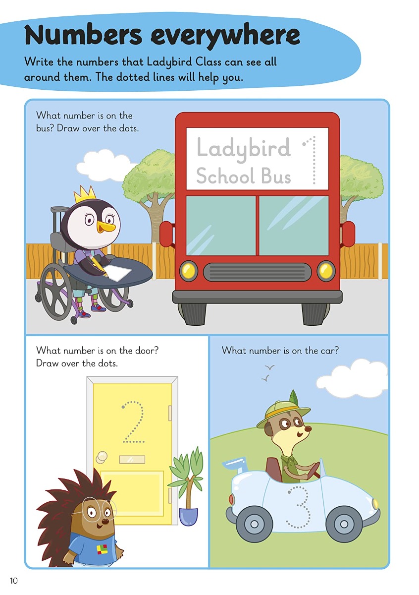 [object Object] «Count from 0 to 20. A Learn with Ladybird Activity Book 3-5 years» - фото №2 - миниатюра