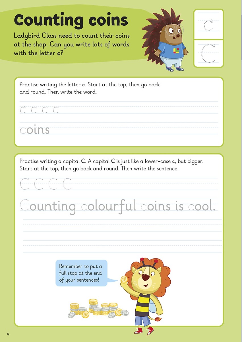 [object Object] «Handwriting Practice. A Learn with Ladybird Activity Book 5-7 years» - фото №2 - миниатюра