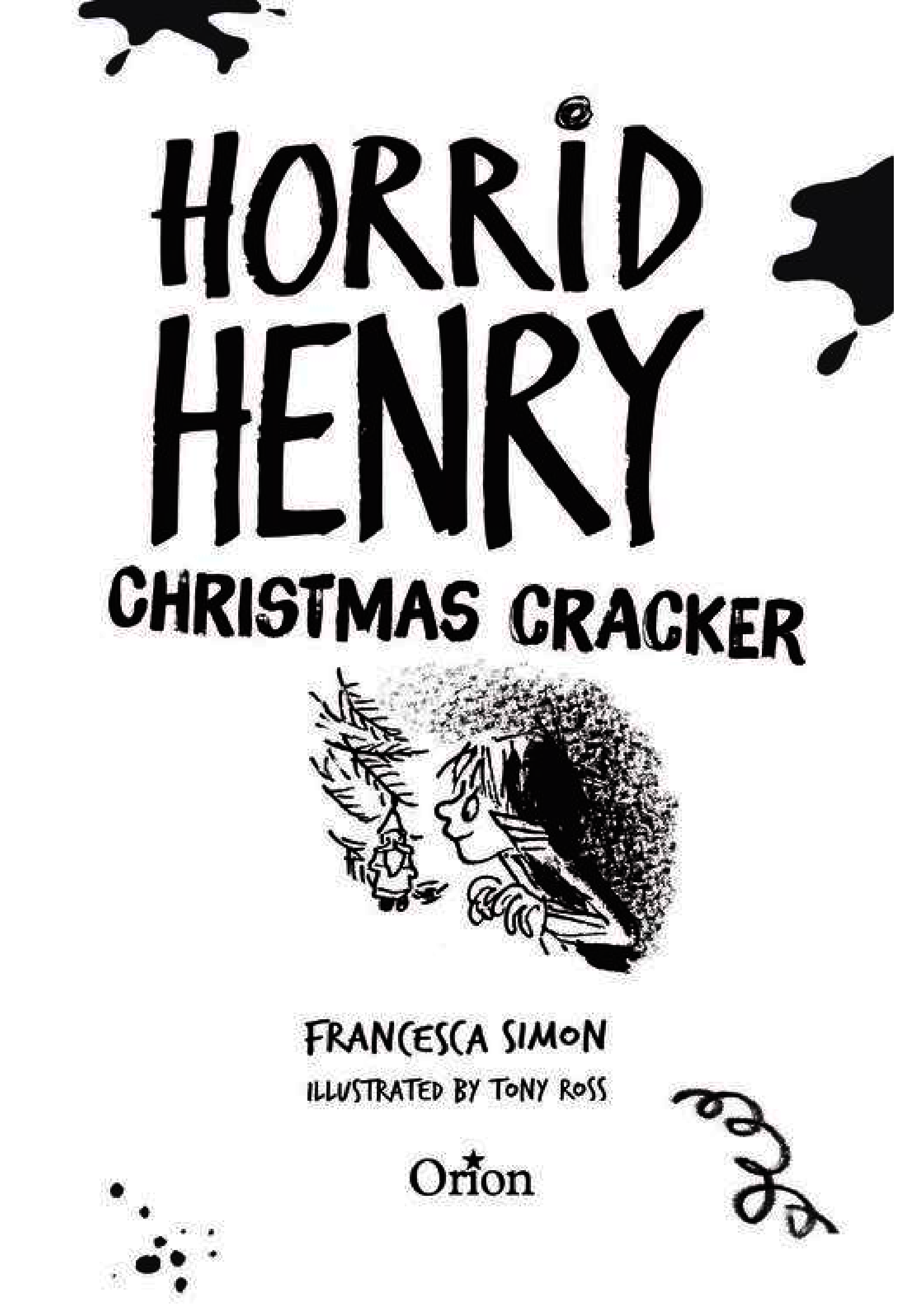 [object Object] «Horrid Henry's Christmas Cracker», автор Франческа Саймон - фото №4 - миниатюра