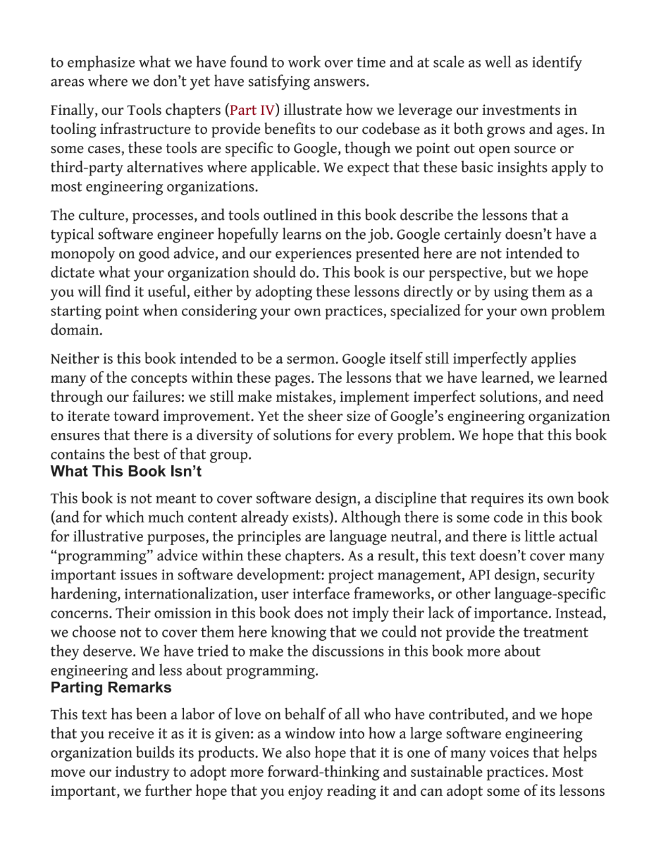 Книга «Software Engineering at Google. Lessons Learned from Programming ...