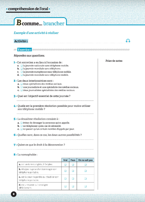 [object Object] «ABC DELF Livre De L'eleve + CD + Entrainement En Ligne C1/C2», авторів Фаб'єн Делькамбр, Ізабель Бар'єр, Мари-Луиза Паризет - фото №6 - мініатюра