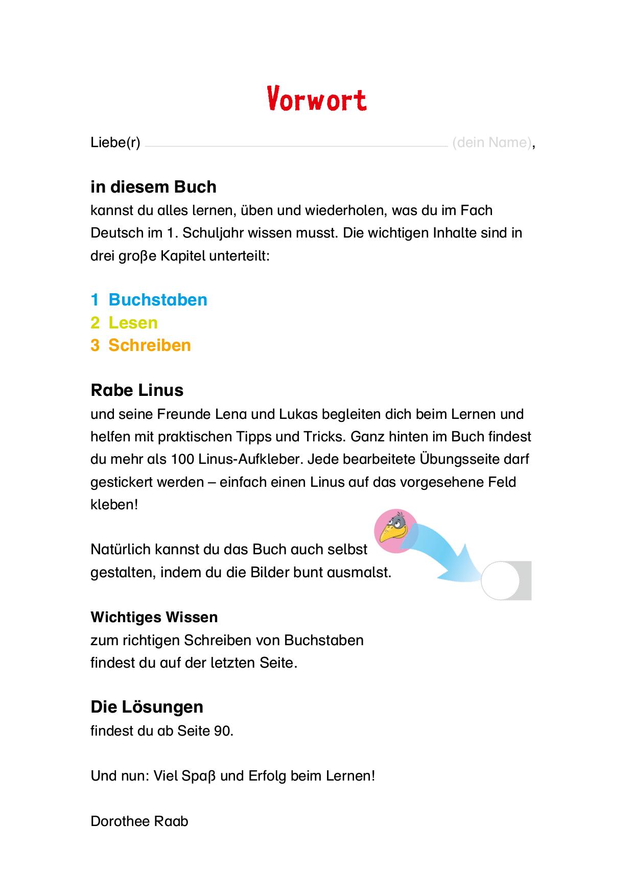 [object Object] «Deutsch 1. Klasse: Einfach lernen mit Rabe Linus (+ наклейки)» - фото №2 - мініатюра