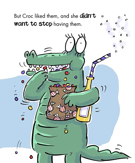 [object Object] «Croc Goes to the Dentist», автор Сью Грейвс - фото №3 - миниатюра