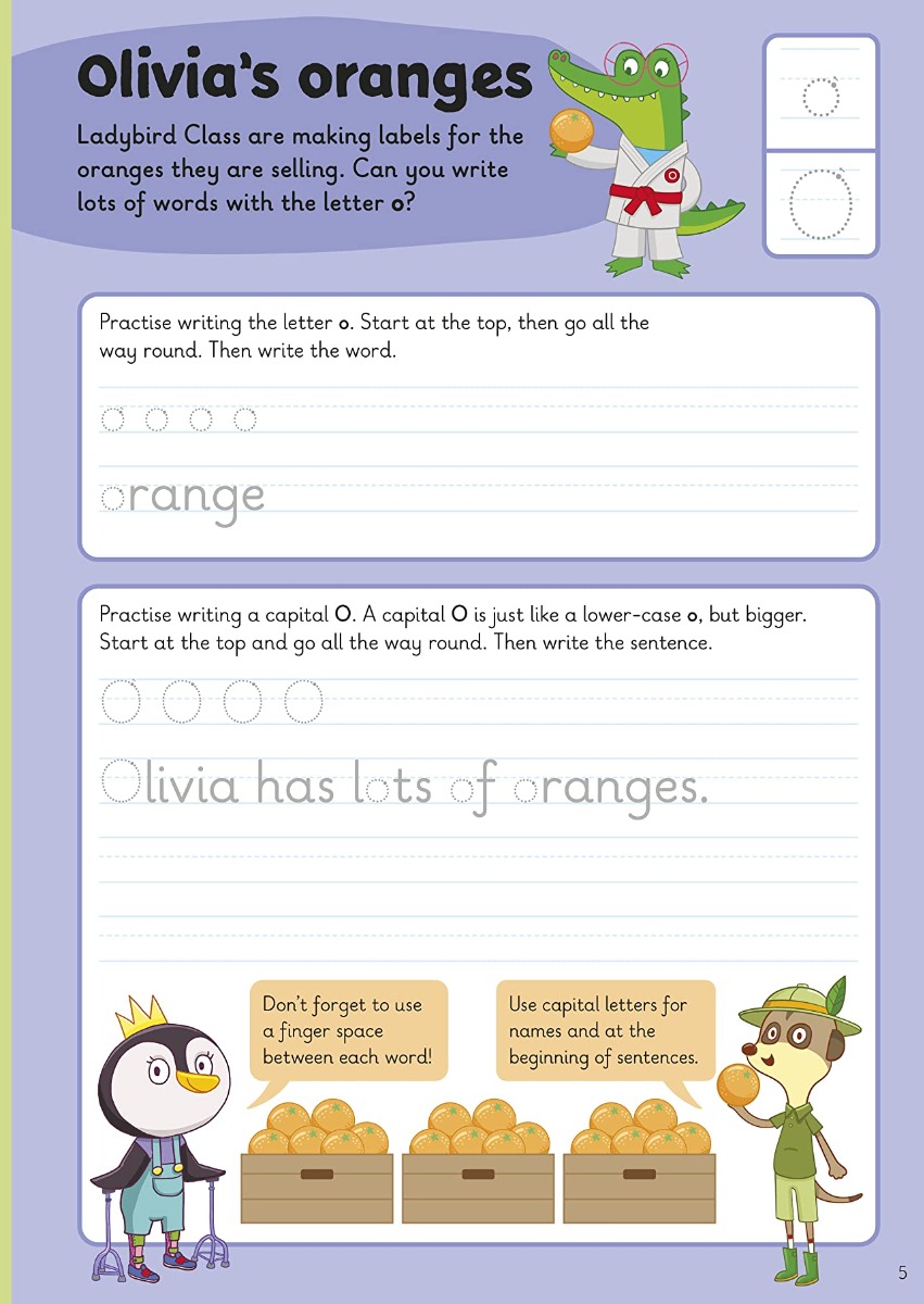 [object Object] «Handwriting Practice. A Learn with Ladybird Activity Book 5-7 years» - фото №3 - миниатюра