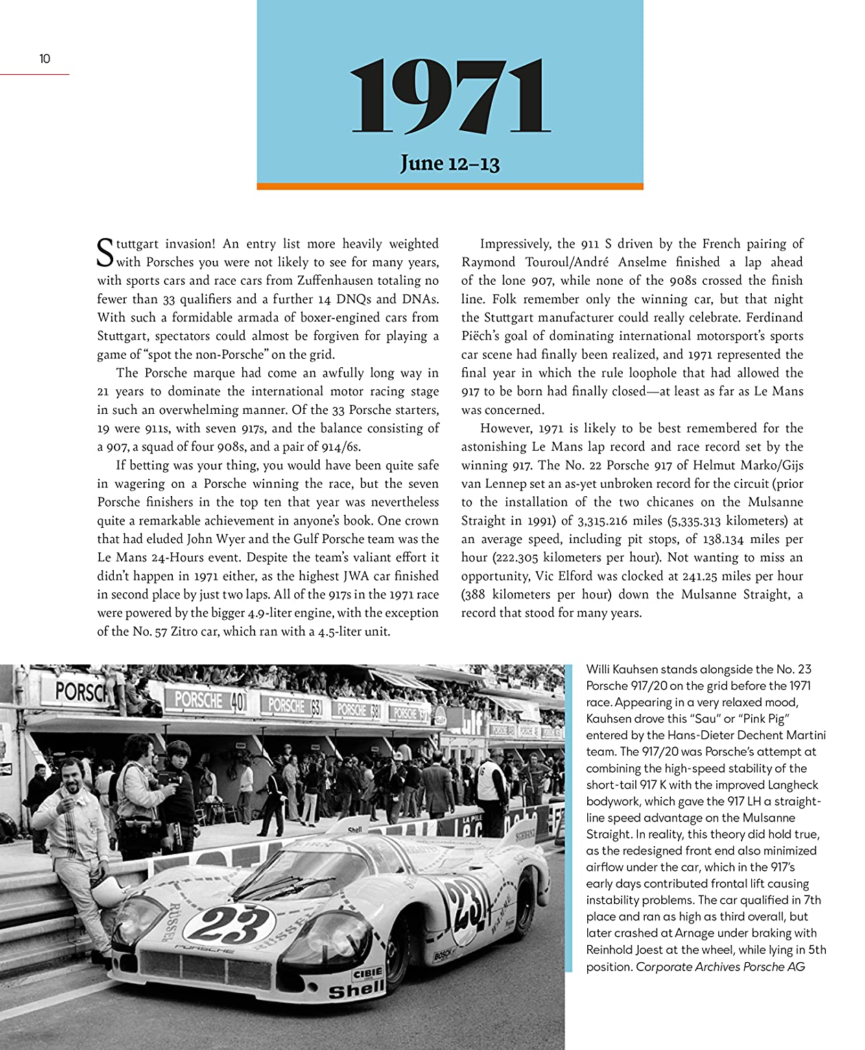 [object Object] «Porsche at Le Mans. 70 Years», автор Глен Смейл - фото №4 - мініатюра