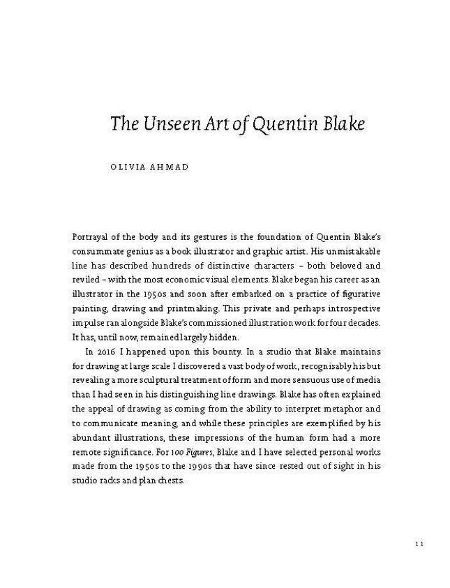 [object Object] «100 Figures: The Unseen Art of Quentin Blake», автор Квентин Блейк - фото №5 - миниатюра