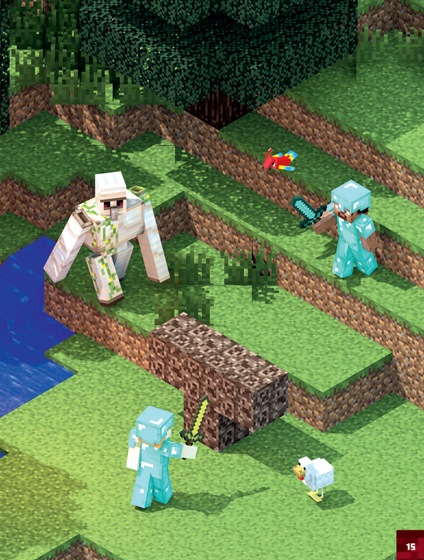 Minecraft. Стікер-бук. Нижній світ і Край — фото 6