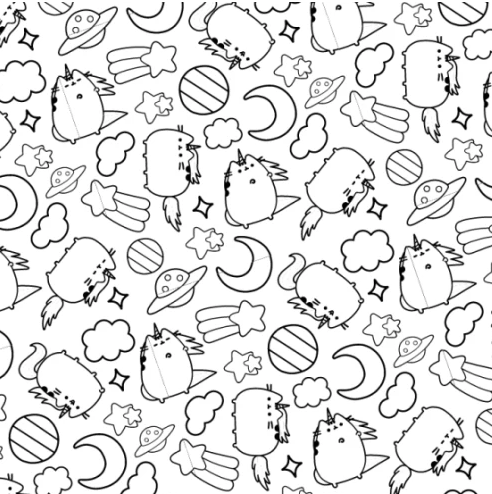 [object Object] «Pusheen. Розмальовка », автор Клэр Белтон - фото №3 - миниатюра