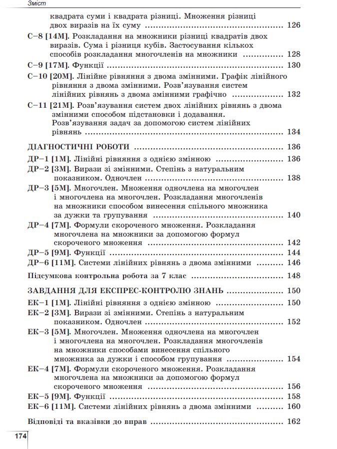 [object Object] «Алгебра. 7 клас. Вправи, самостійні роботи, діагностичні роботи,експрес-контроль», автор Александр Истер - фото №4 - миниатюра