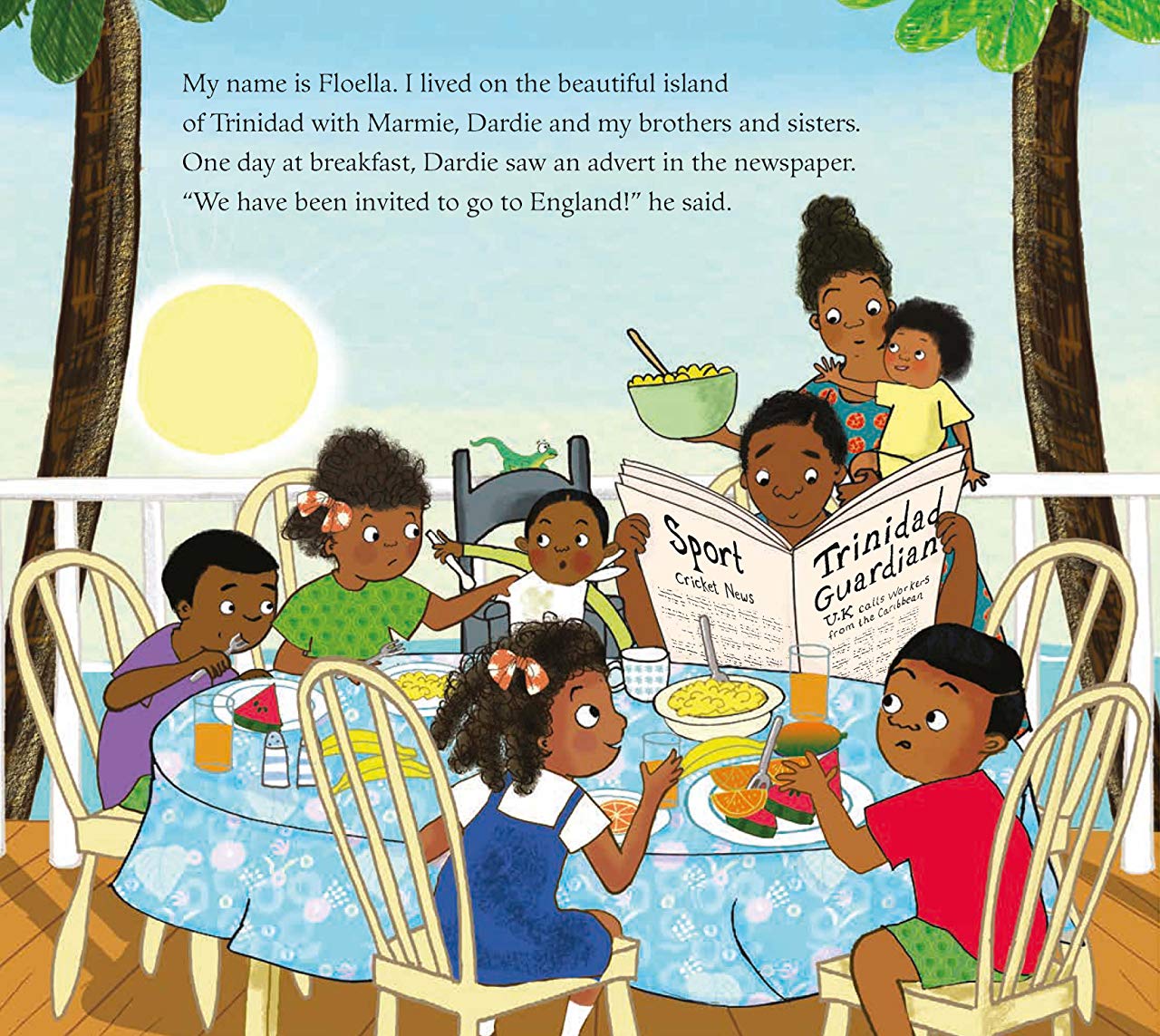 [object Object] «Coming to England. An Inspiring True Story Celebrating the Windrush Generation», автор Флоэлла Бенджамин - фото №4 - миниатюра