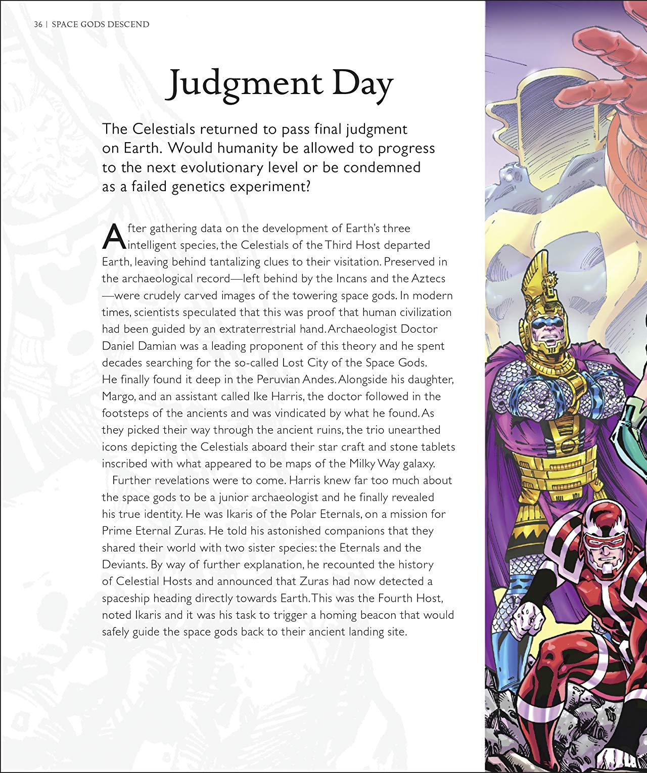[object Object] «Marvel Myths and Legends. The epic origins of Thor, the Eternals, Black Panther, and the Marvel Universe», автор Джеймс Хілл - фото №4 - мініатюра