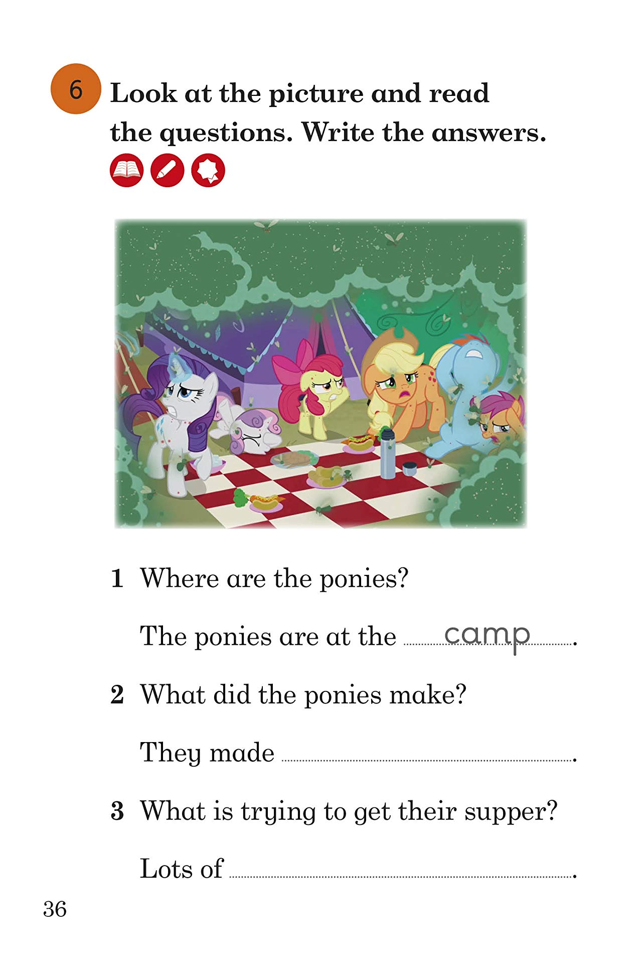 [object Object] «Ladybird Readers Level 2. My Little Pony. The Camping Holiday» - фото №4 - миниатюра