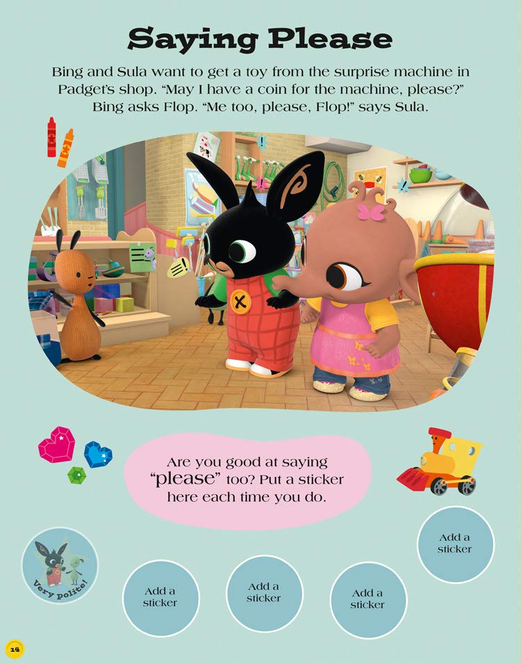 [object Object] «Bing My Reward Chart Sticker Activity Book» - фото №4 - миниатюра