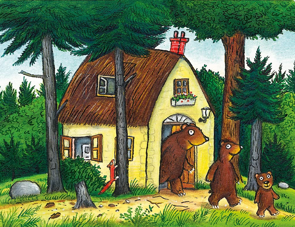 [object Object] «Axel Scheffler's Fairy Tales. Goldilocks and the Three Bears», автор Аксель Шеффлер - фото №4 - миниатюра