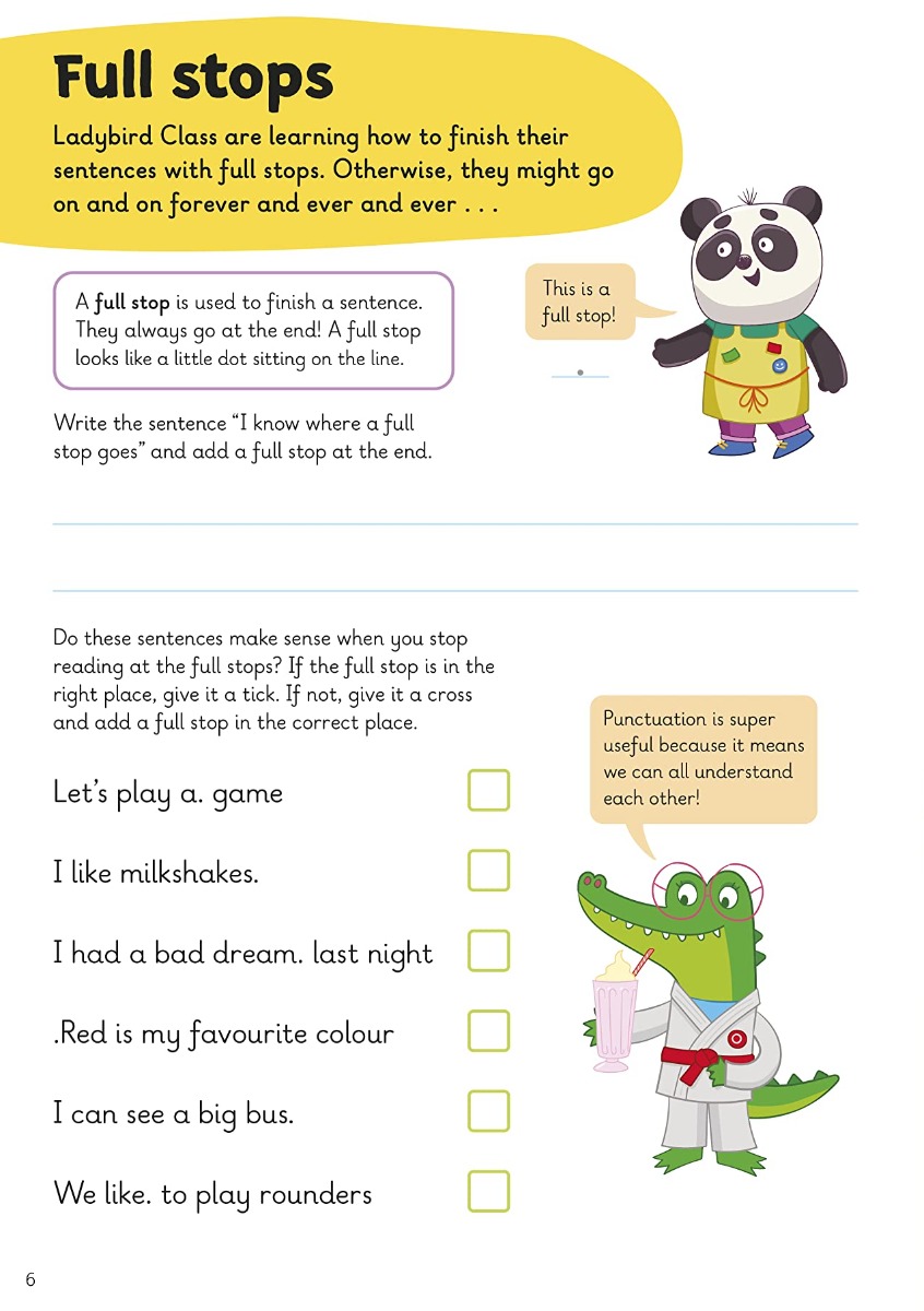 [object Object] «First Punctuation. A Learn with Ladybird Activity Book 5-7 years» - фото №4 - миниатюра