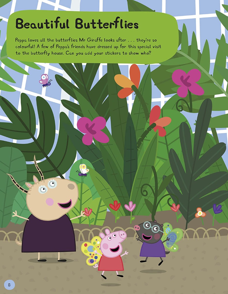 [object Object] «Peppa Pig. Day at the Zoo Sticker Book» - фото №4 - миниатюра
