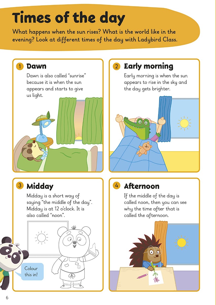 [object Object] «Tell the Time. A Learn with Ladybird Activity Book 5-7 years» - фото №4 - миниатюра
