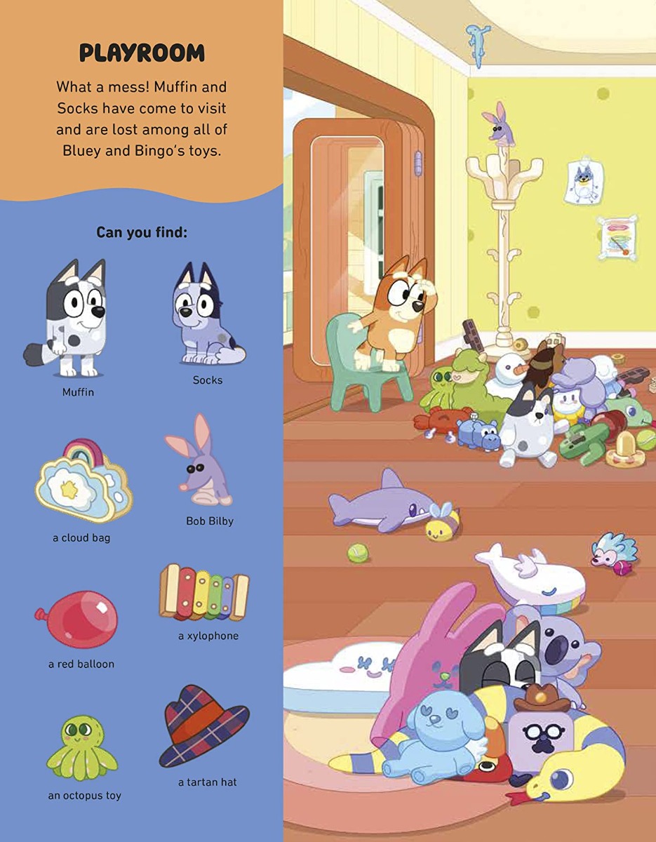 [object Object] «Bluey. Where's Bluey? A Search-and-Find Book» - фото №5 - миниатюра