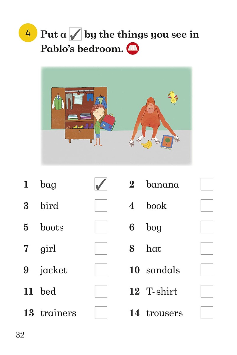 [object Object] «Ladybird Readers Level 1. Pablo. Pablo Chooses his Shoes (ELT Graded Reader)» - фото №4 - мініатюра