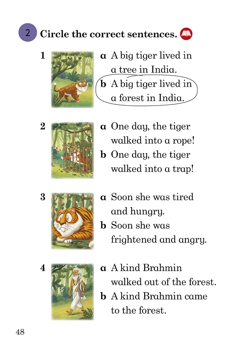 [object Object] «Ladybird Readers Level 3. Tales from India. The Tiger, The Brahmin and the Jackal (ELT Graded Read» - фото №4 - мініатюра