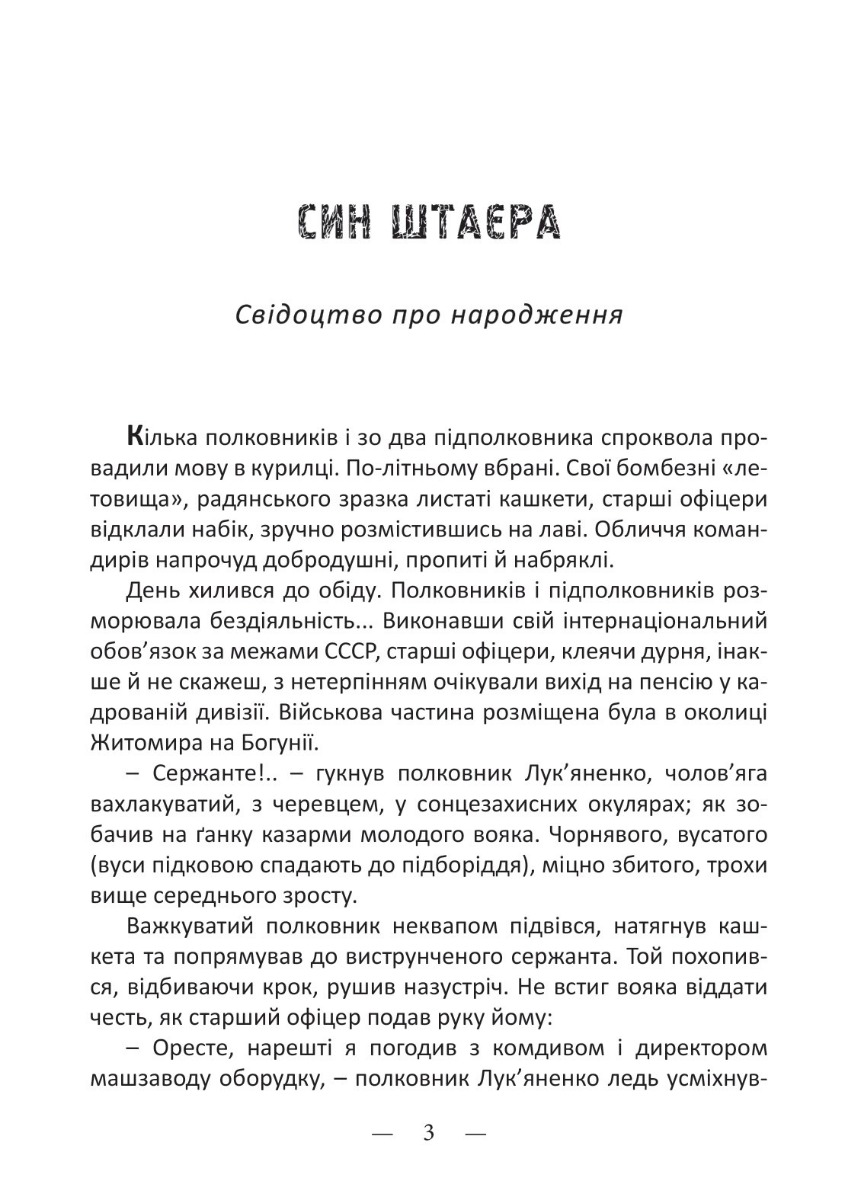 На порозі війни. Син Штаєра — фото 7