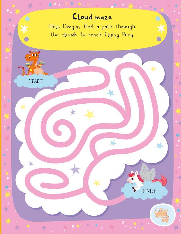 [object Object] «My Magical Dragon Sparkly Sticker Activity Book» - фото №5 - миниатюра