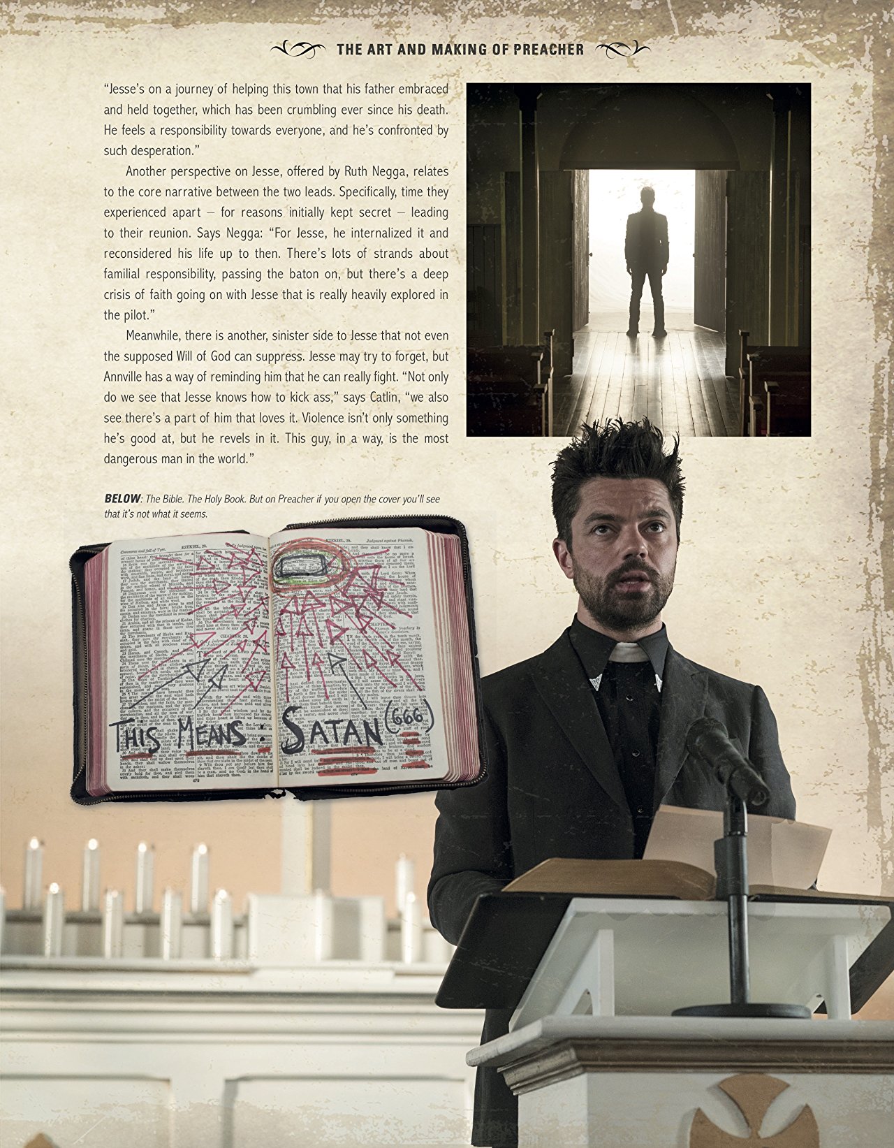 [object Object] «The Art and Making of Preacher», автор Пол Дэвис - фото №5 - миниатюра