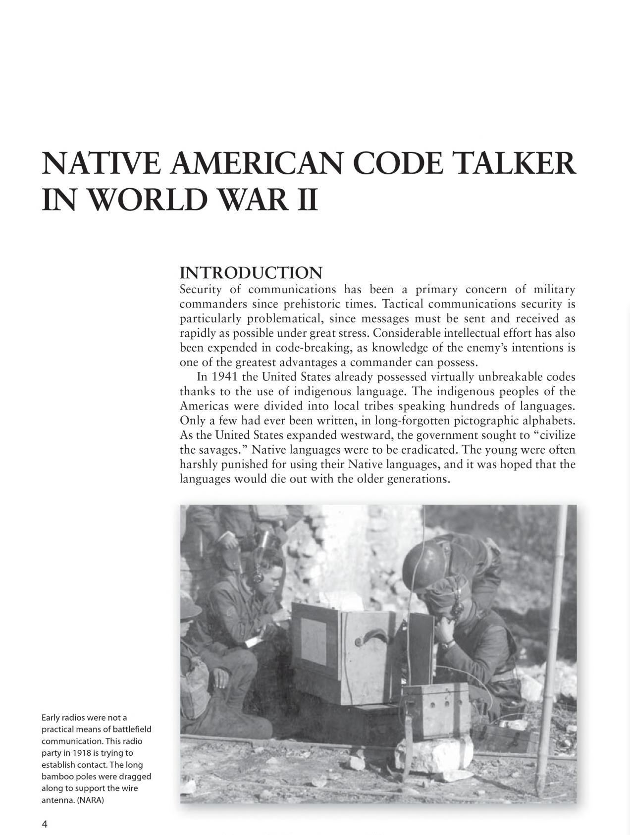 [object Object] «Native American Code Talker in World War II», автор Эд Гилберт - фото №4 - миниатюра