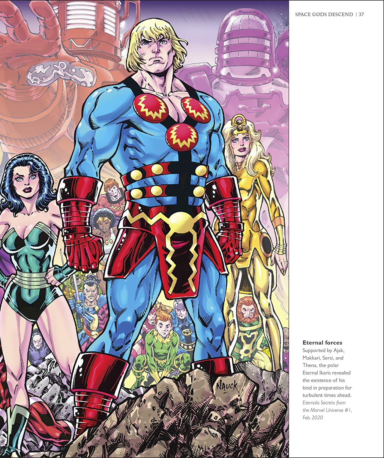 [object Object] «Marvel Myths and Legends. The epic origins of Thor, the Eternals, Black Panther, and the Marvel Universe», автор Джеймс Хілл - фото №5 - мініатюра