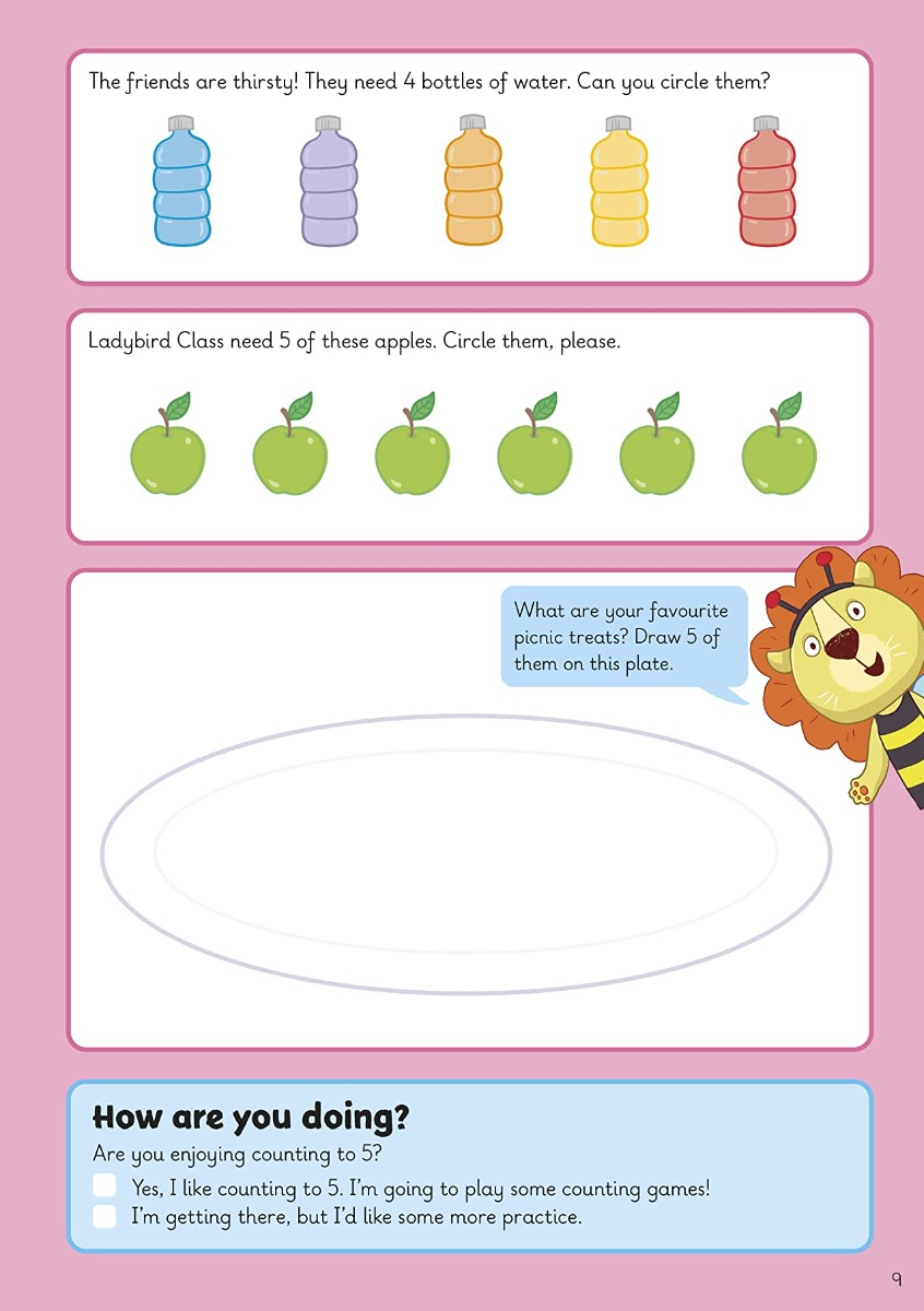 [object Object] «Count from 0 to 20. A Learn with Ladybird Activity Book 3-5 years» - фото №5 - миниатюра
