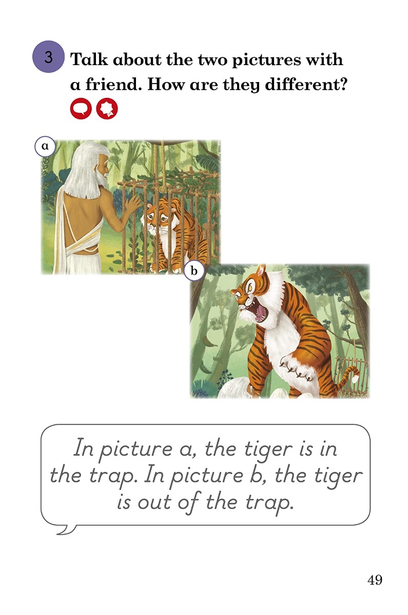 [object Object] «Ladybird Readers Level 3. Tales from India. The Tiger, The Brahmin and the Jackal (ELT Graded Read» - фото №2 - мініатюра