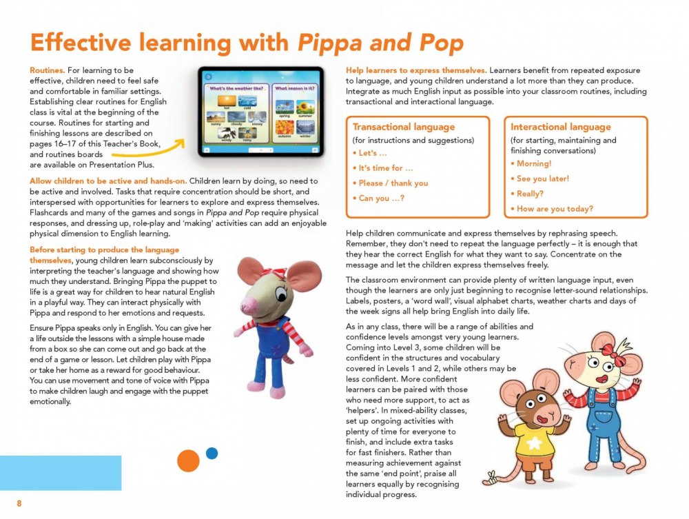 [object Object] «Pippa and Pop Level 3 Teacher's Book With Digital Pack British English», авторів Лілі Пейн, Керолайн Ніксон, Майкл Томлінсон - фото №4 - мініатюра