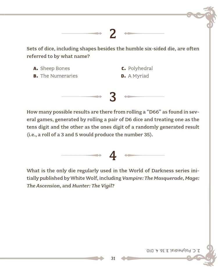 [object Object] «The Düngeonmeister Book of RPG Trivia: 400+ Epic Questions to Quiz Your Friends—and Foes!», авторів Джеф Олдріч, Джон Тейлор - фото №5 - мініатюра